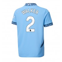 Muški Nogometni Dres Manchester City Kyle Walker #2 Domaci 2024-25 Kratak Rukav